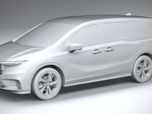 Honda Odyssey 2021 3D Model