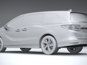 Honda Odyssey 2021 3D Model