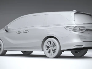 Honda Odyssey 2021 3D Model