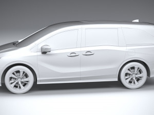 Honda Odyssey 2021 3D Model