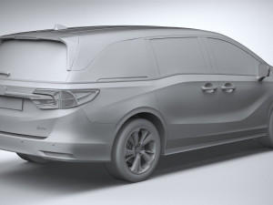 Honda Odyssey 2021 3D Model