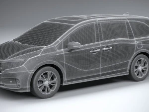 Honda Odyssey 2021 3D Model