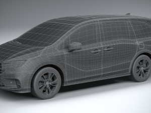 Honda Odyssey 2021 3D Model