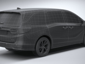 Honda Odyssey 2021 3D Model