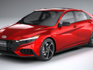 Hyundai Elantra N Line 2021 Modèle 3D