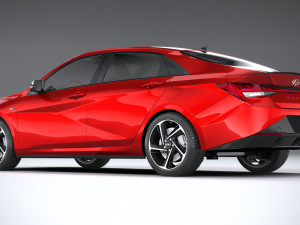 Hyundai Elantra N Line 2021 Modèle 3D