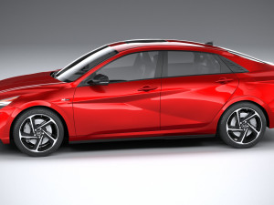 Hyundai Elantra N Line 2021 Modèle 3D