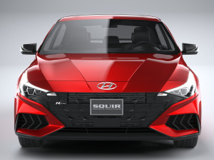 Hyundai Elantra N Line 2021 Modèle 3D