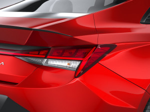Hyundai Elantra N Line 2021 Modèle 3D