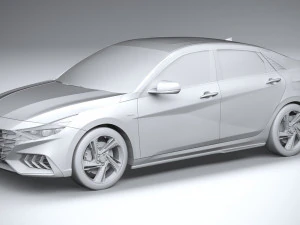 Hyundai Elantra N Line 2021 3D Model