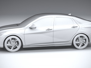 Hyundai Elantra N Line 2021 Modèle 3D