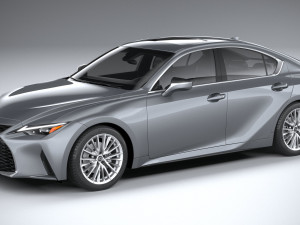 lexus is 2021 3D Model