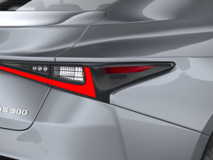 Lexus IS 2021 Modèle 3D