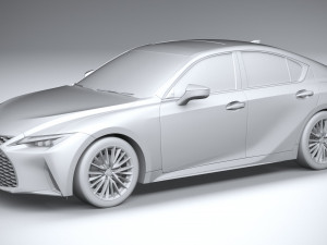 Lexus IS 2021 Modèle 3D