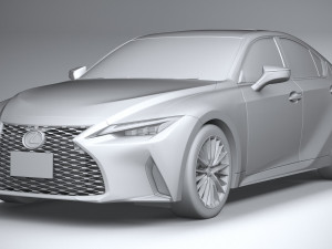 Lexus IS 2021 Modèle 3D
