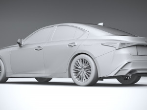 Lexus IS 2021 Modèle 3D