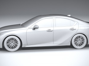 Lexus IS 2021 Modèle 3D