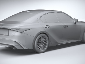 Lexus IS 2021 Modèle 3D