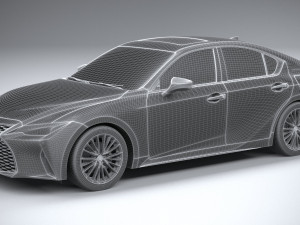 Lexus IS 2021 Modèle 3D