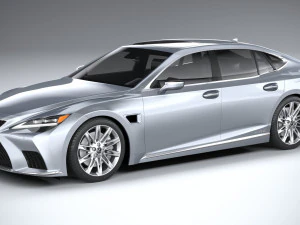 Lexus LS 2021 3D Modell