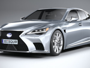 Lexus LS 2021 Model 3D