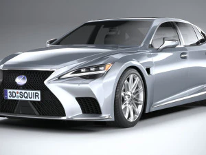 Lexus LS 2021 3D Model