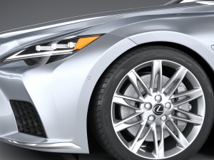 Lexus LS 2021 Model 3D