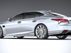 Lexus LS 2021 Model 3D