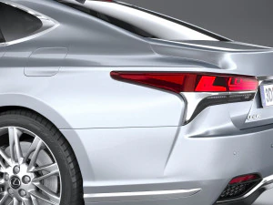 Lexus LS 2021 3D Model