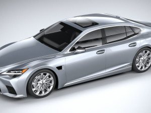 Lexus LS 2021 Model 3D