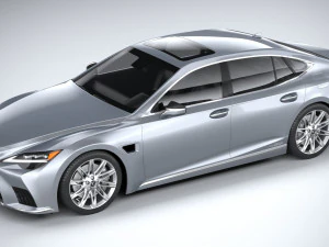 Lexus LS 2021 3D Model