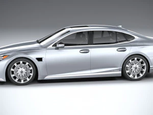 Lexus LS 2021 3D Model