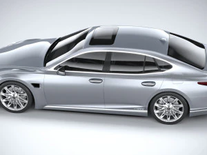 Lexus LS 2021 3D Model