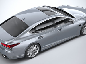 Lexus LS 2021 Model 3D