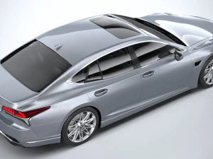 Lexus LS 2021 3D Model