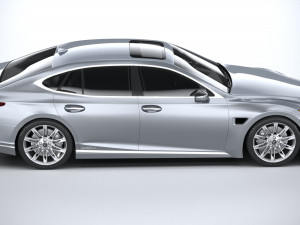 Lexus LS 2021 Model 3D