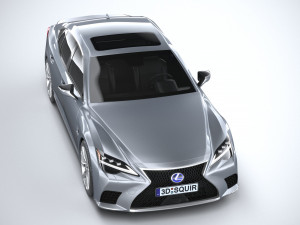 Lexus LS 2021 Model 3D