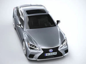 Lexus LS 2021 3D Model