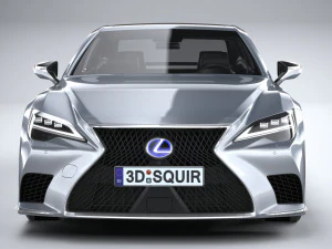 Lexus LS 2021 3D Model