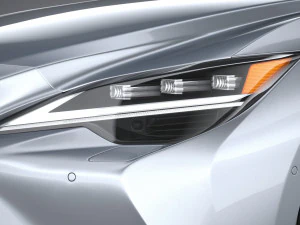 Lexus LS 2021 3D Model