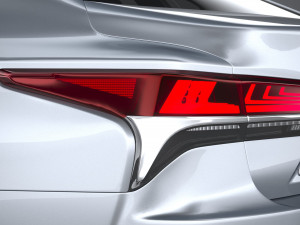 Lexus LS 2021 Model 3D