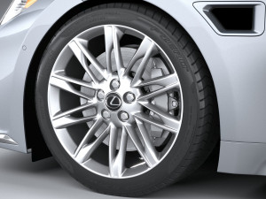 Lexus LS 2021 Model 3D