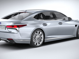 Lexus LS 2021 Model 3D