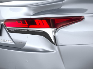 Lexus LS 2021 Model 3D