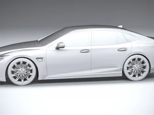Lexus LS 2021 3D Model