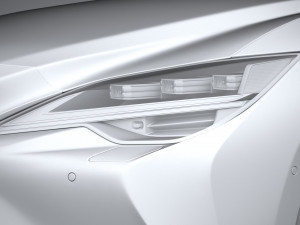 Lexus LS 2021 Model 3D