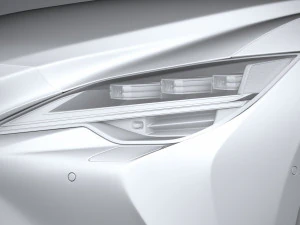 Lexus LS 2021 3D Model