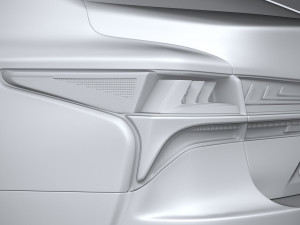 Lexus LS 2021 Model 3D