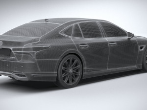 Lexus LS 2021 Model 3D