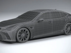 Lexus LS 2021 3D Model